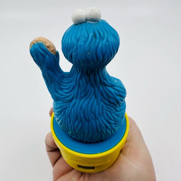 Play-Doh Sesame Street Cookie Monster Stamp Roller Henson 1992 no C -291 Toy - Picture 5 of 10